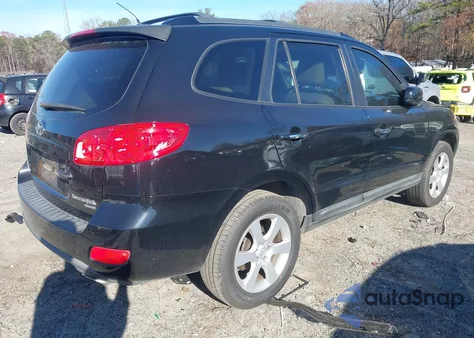 2009 Hyundai Santa Fe Limited from USA, damaged, VIN 5NMSH13E59H295947